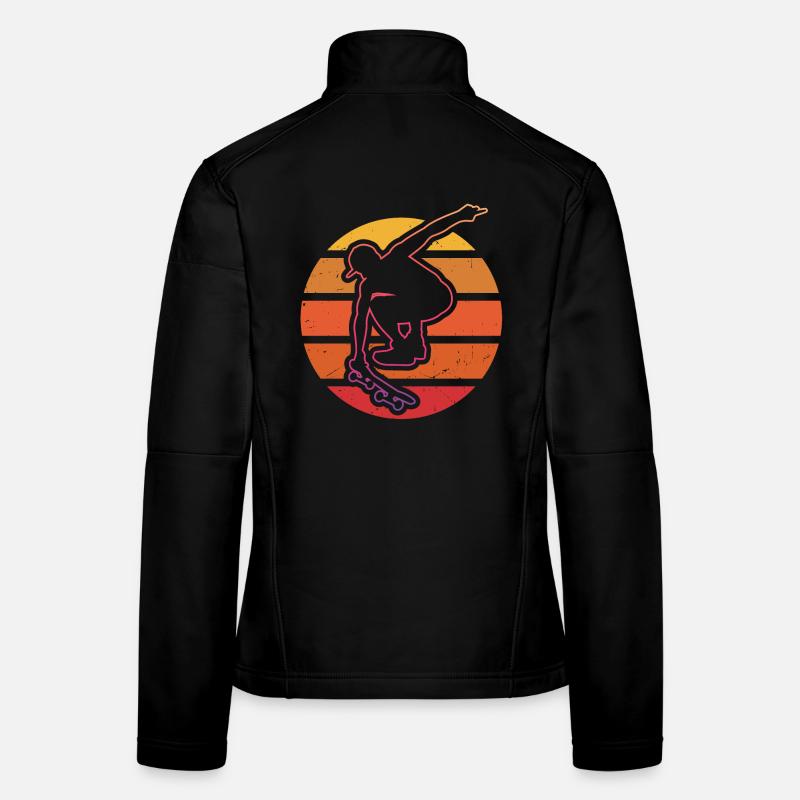 Skateboarder Women's Softshell Jacket