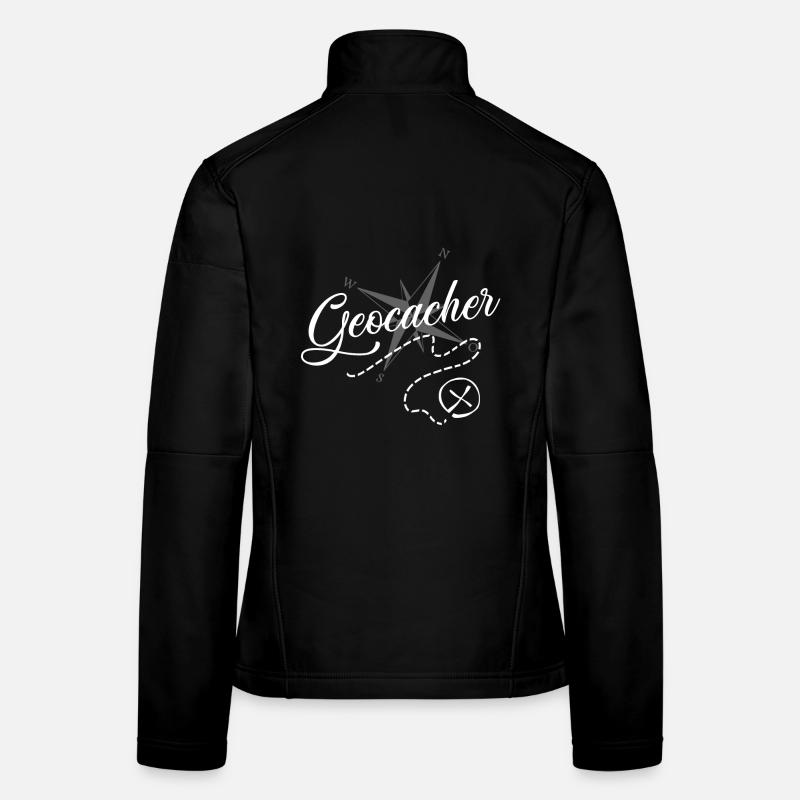 Géocaching Veste en tissu softshell Femme