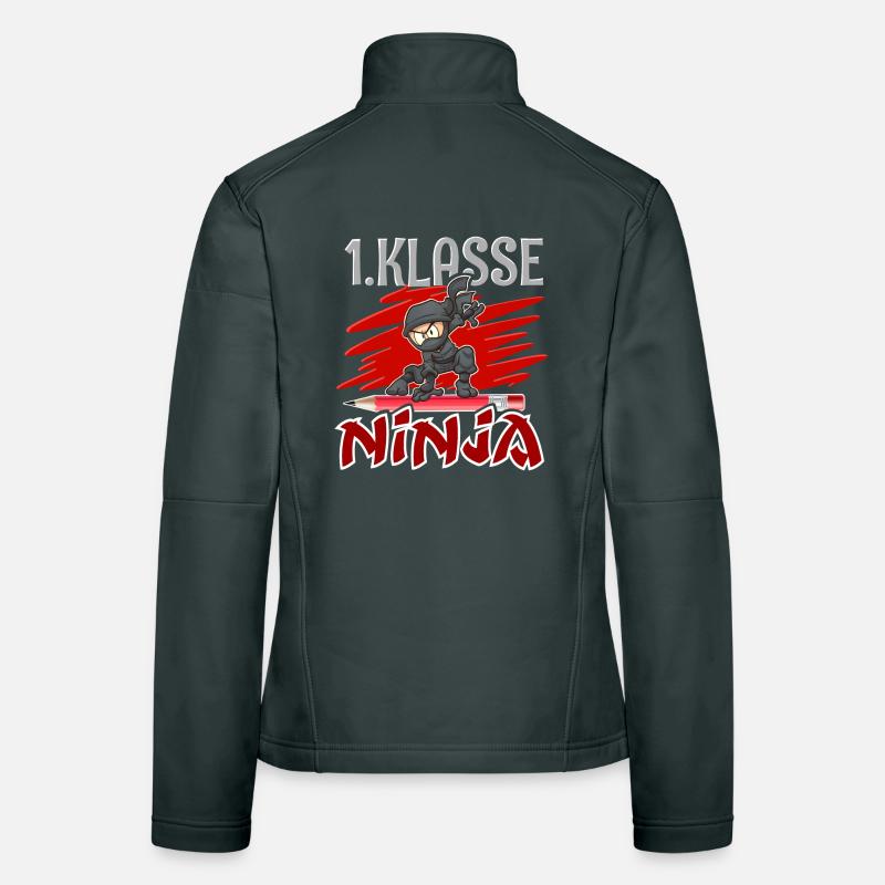 1. Klasse Ninja Einschulung Frauen Softshelljacke