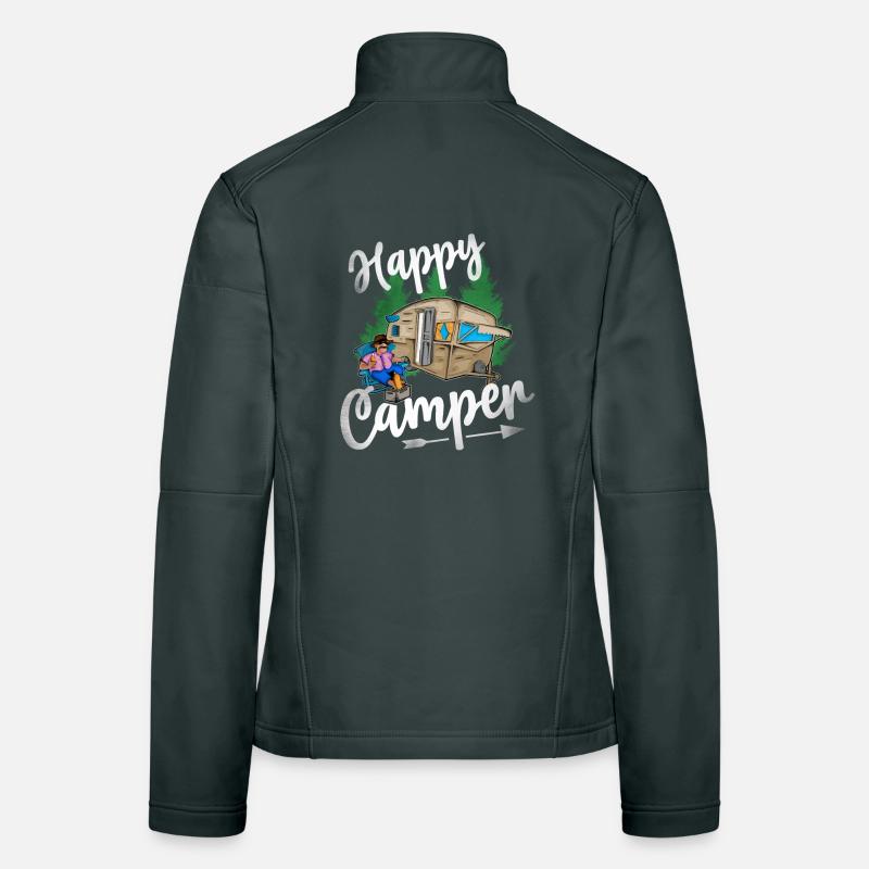 Happy Camper Women's Softshell Jacket