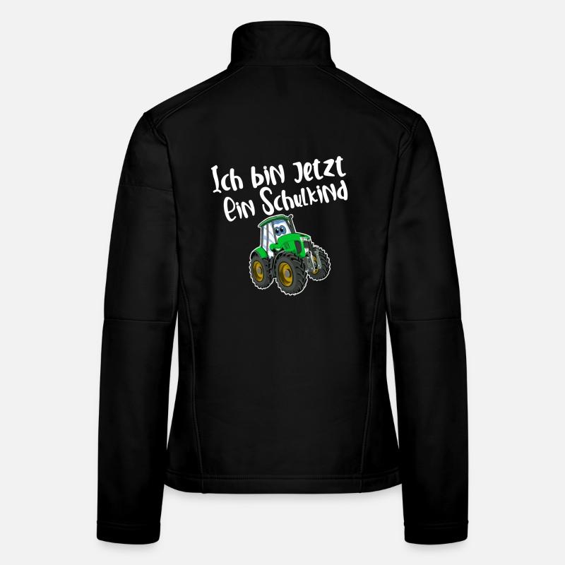 Ich Bin Jetzt Ein Schulkind Traktor Frauen Softshelljacke