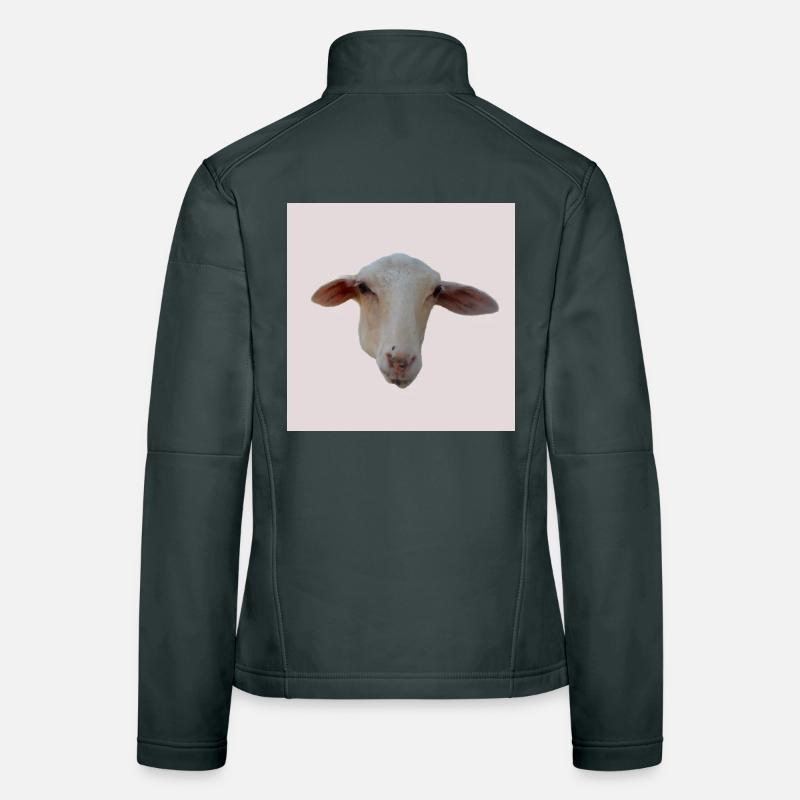 mouton Veste en tissu softshell Femme