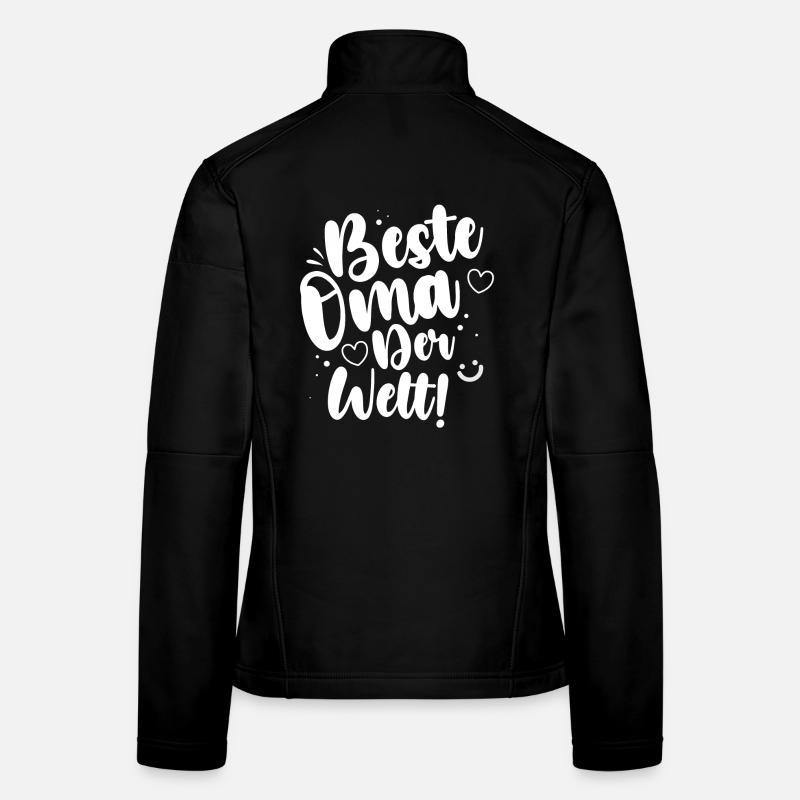 Beste Oma Der Welt! Frauen Softshelljacke