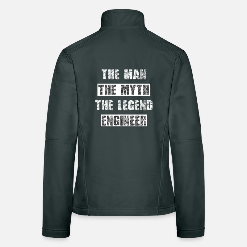 Légende de l'ingénieur Veste en tissu softshell Femme