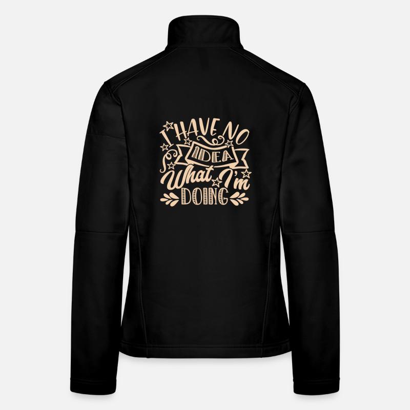 Drôle de citation sarcastique, drôle, citations, sarcastique, s Veste en tissu softshell Femme