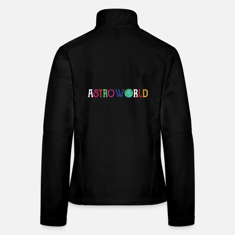 Astroworld Rettet die Umwelt der Erde Frauen Softshelljacke