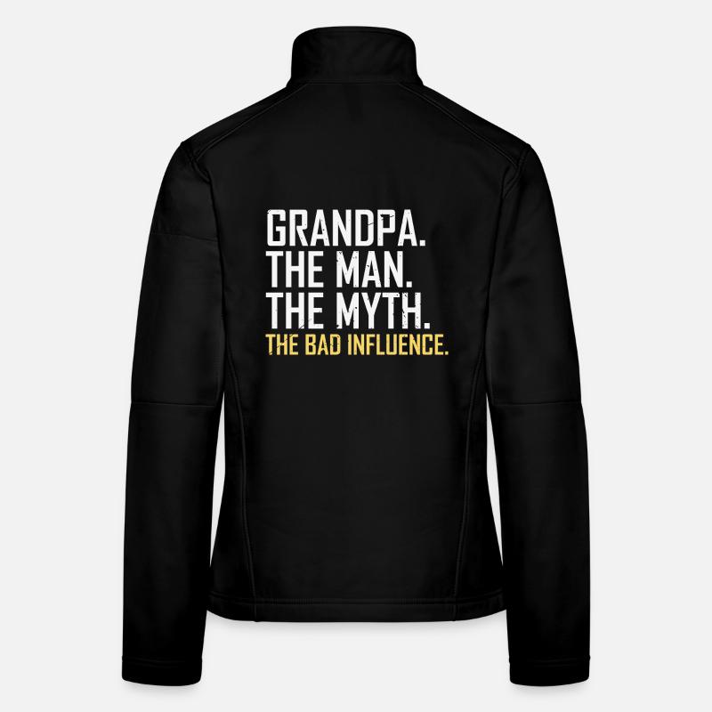 Opa Mann Mythos Der schlechte Einfluss Frauen Softshelljacke