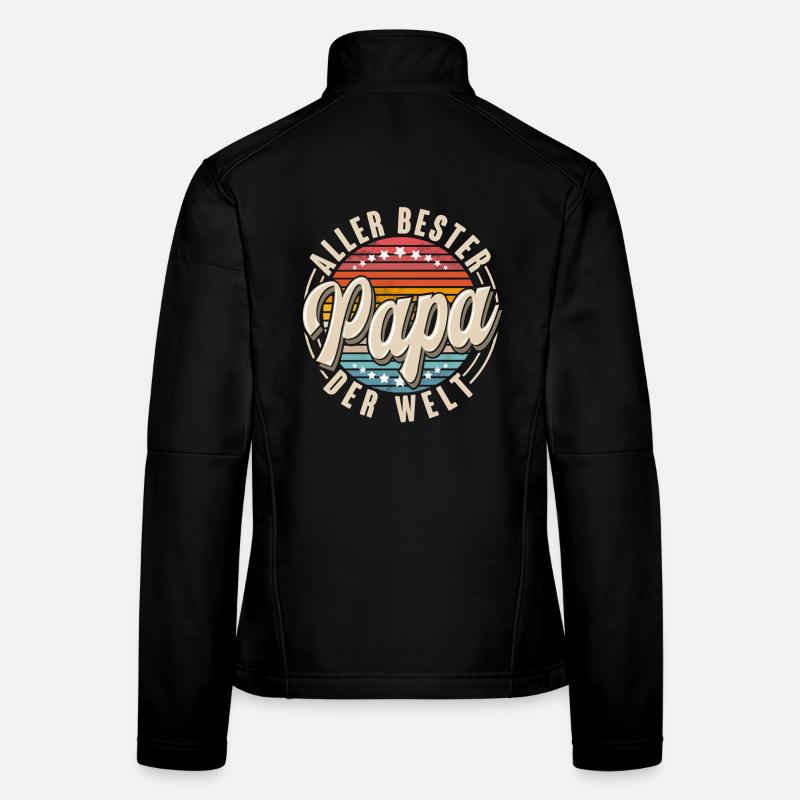 Aller Bester Papa Der Welt Frauen Softshelljacke