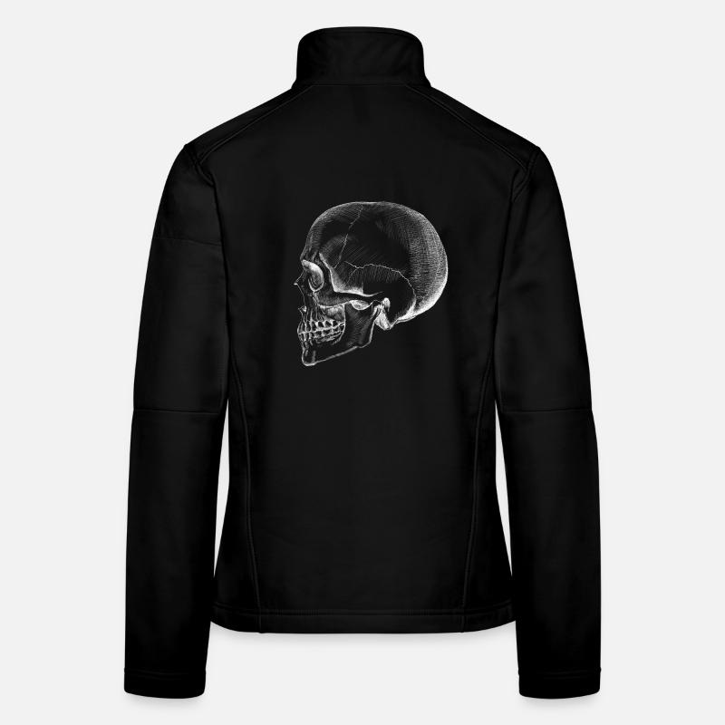 Crâne Veste en tissu softshell Femme