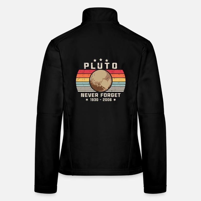 Vergiss Pluto nie Frauen Softshelljacke