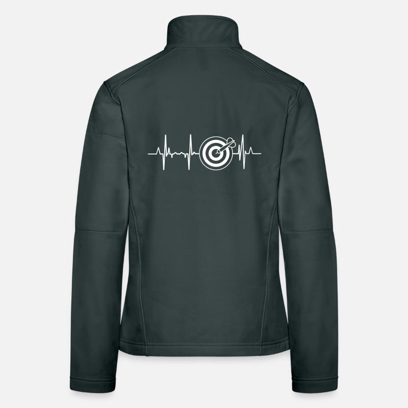 Dart Herzschlag Frauen Softshelljacke
