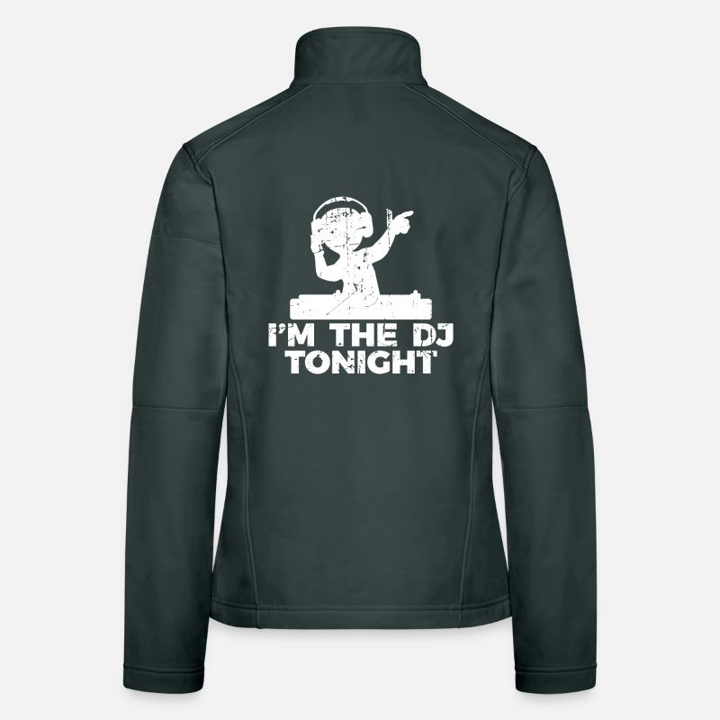 Disc Jockey Joke Women's Softshell Jacket
