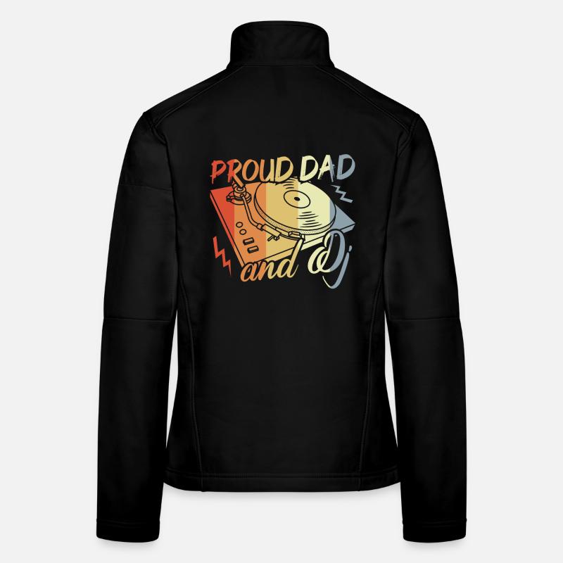 Disc Jockey Papa Women's Softshell Jacket