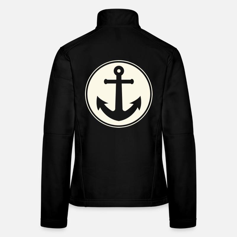 Anchor Captain Sailing Sailor Women's Softshell Jacket