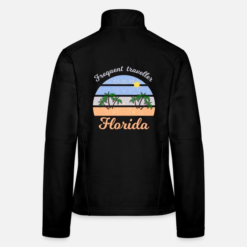 Urlaub in Florida Frauen Softshelljacke