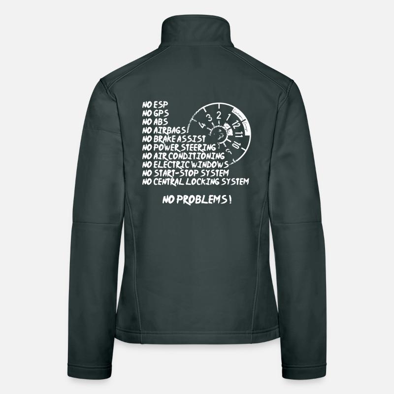 No Problems Frauen Softshelljacke