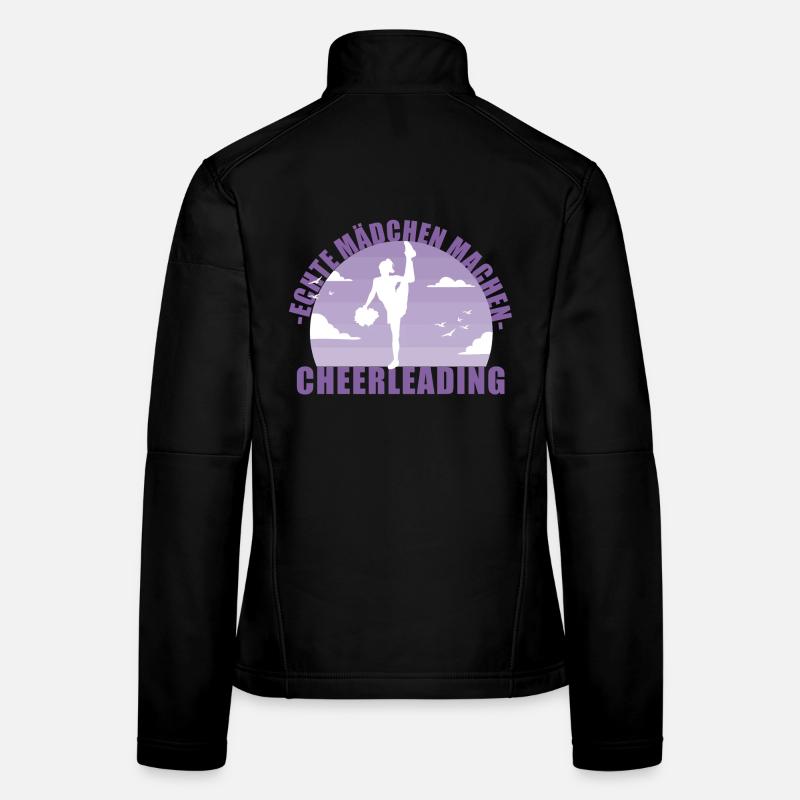 Cheerleading Cheerleader Pompons Mädchen Geschenk Frauen Softshelljacke