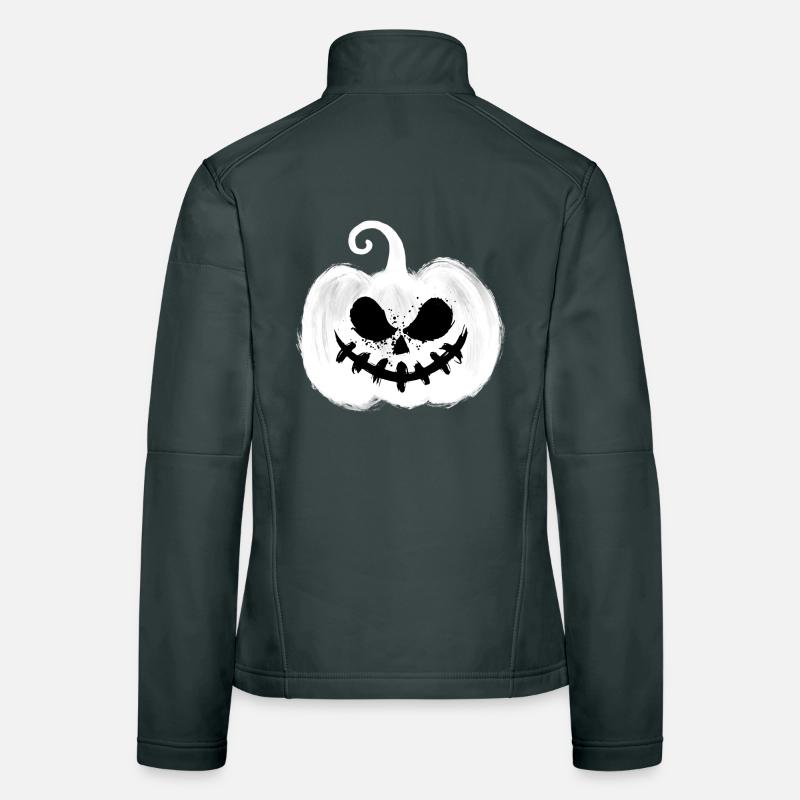 Creepy pumpkin Women's Softshell Jacket