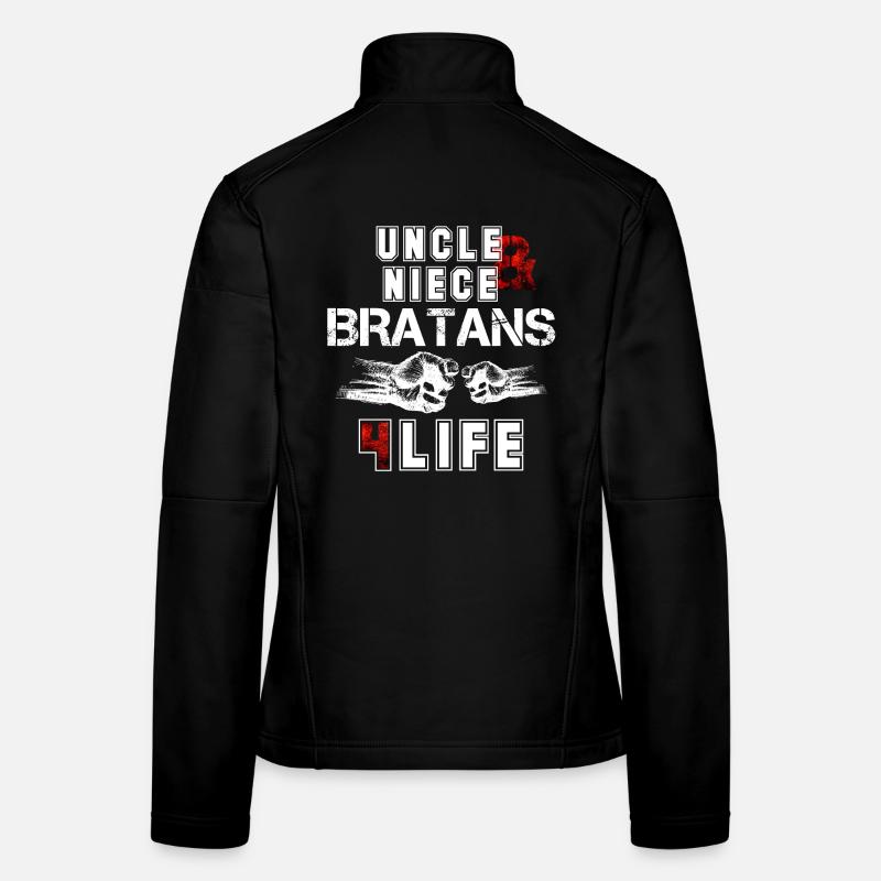 Oncle et nièce à vie de Bratan Cadeau Veste en tissu softshell Femme