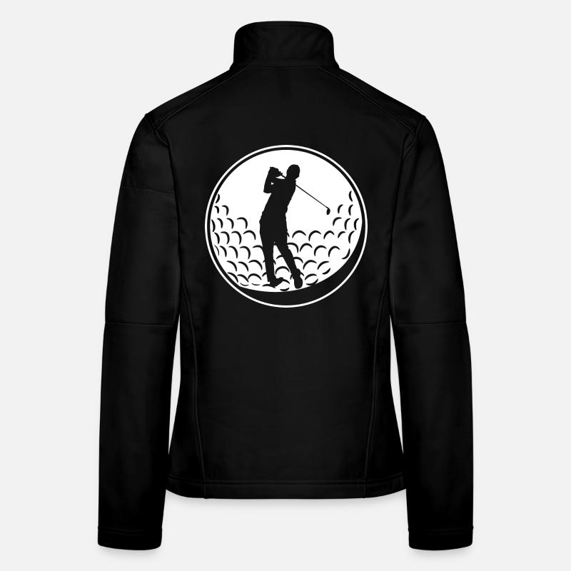 Golf ball Women's Softshell Jacket