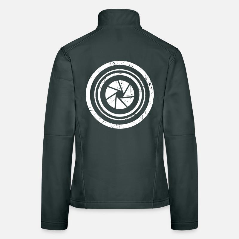 Fotokamera Objektiv Frauen Softshelljacke