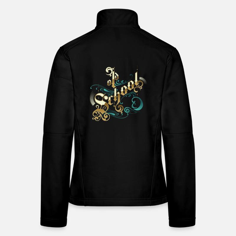 Old school Veste en tissu softshell Femme