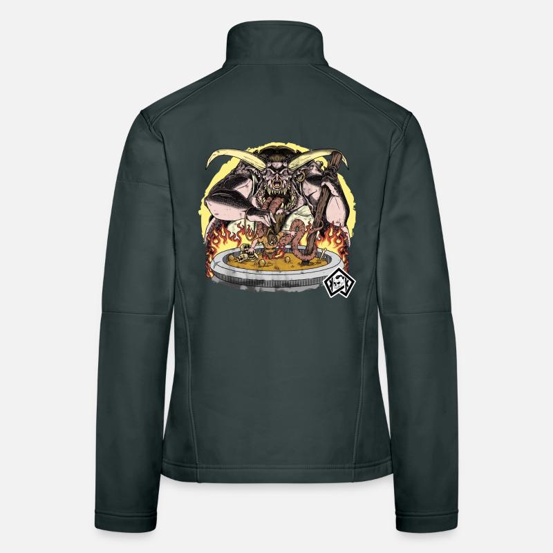 Cook, cook, chef, soup pot, hell Women's Softshell Jacket
