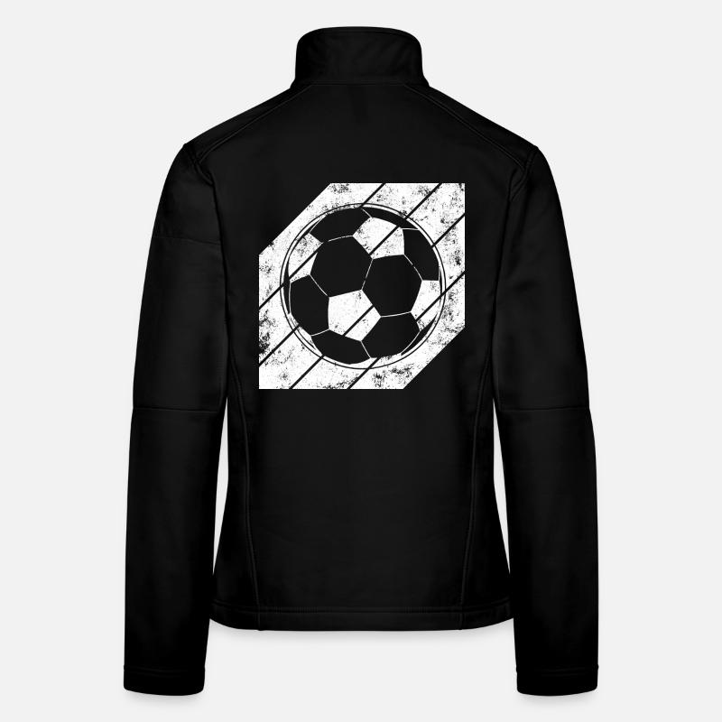 Fußball Skizze Frauen Softshelljacke