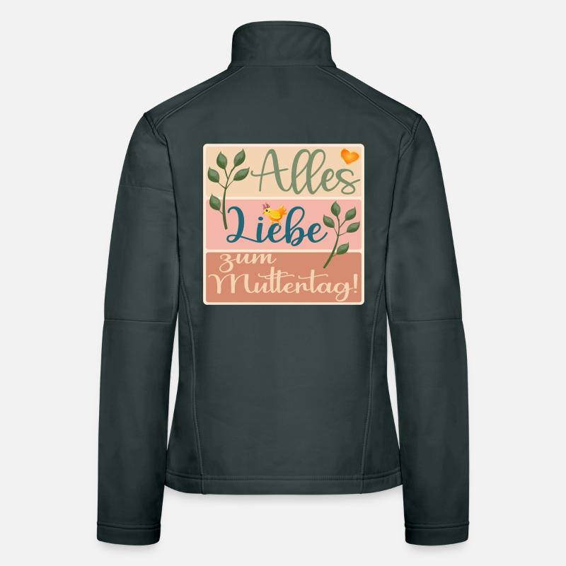Muttertagssprüche Alles Liebe zum Muttertag HÜHNER Frauen Softshelljacke