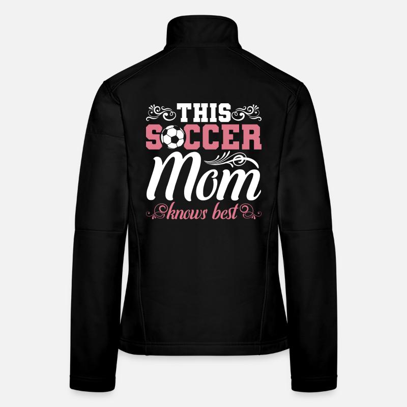 Fußball Mama Frauen Softshelljacke