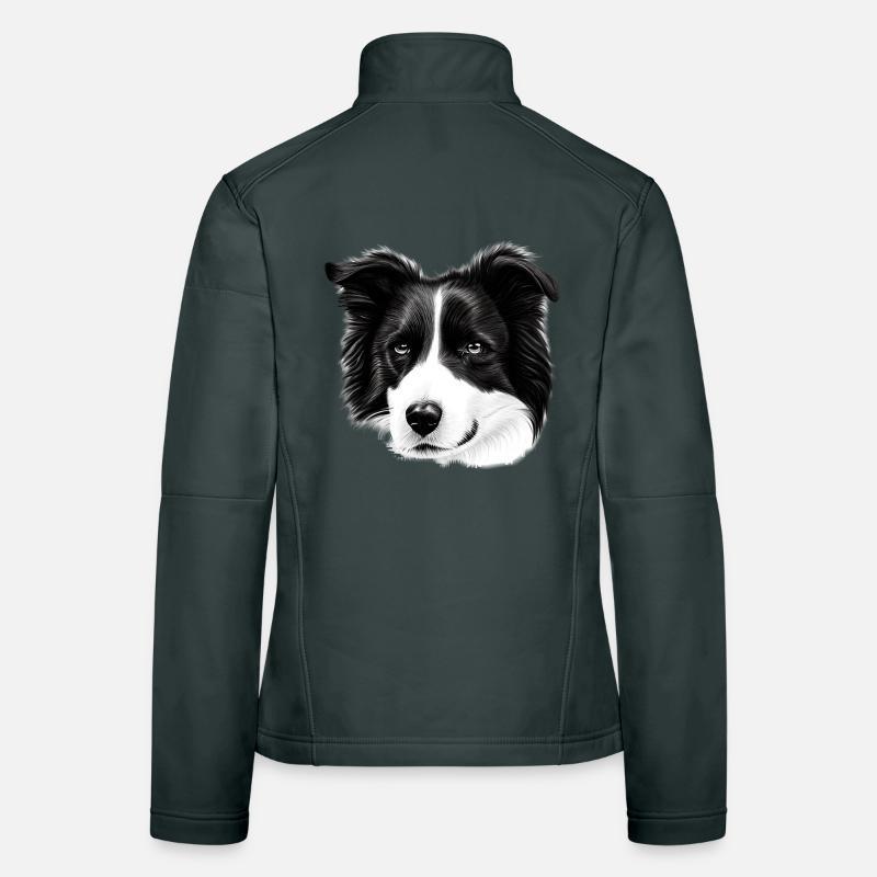 Border Collie Irish Women's Softshell Jacket