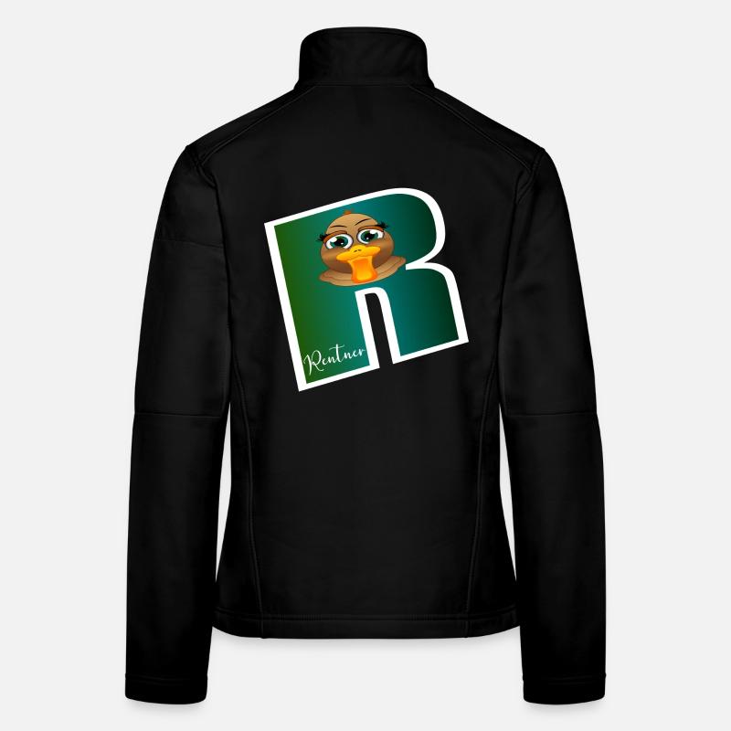 Abschiedsgeschenke Rente Ente Frauen Softshelljacke