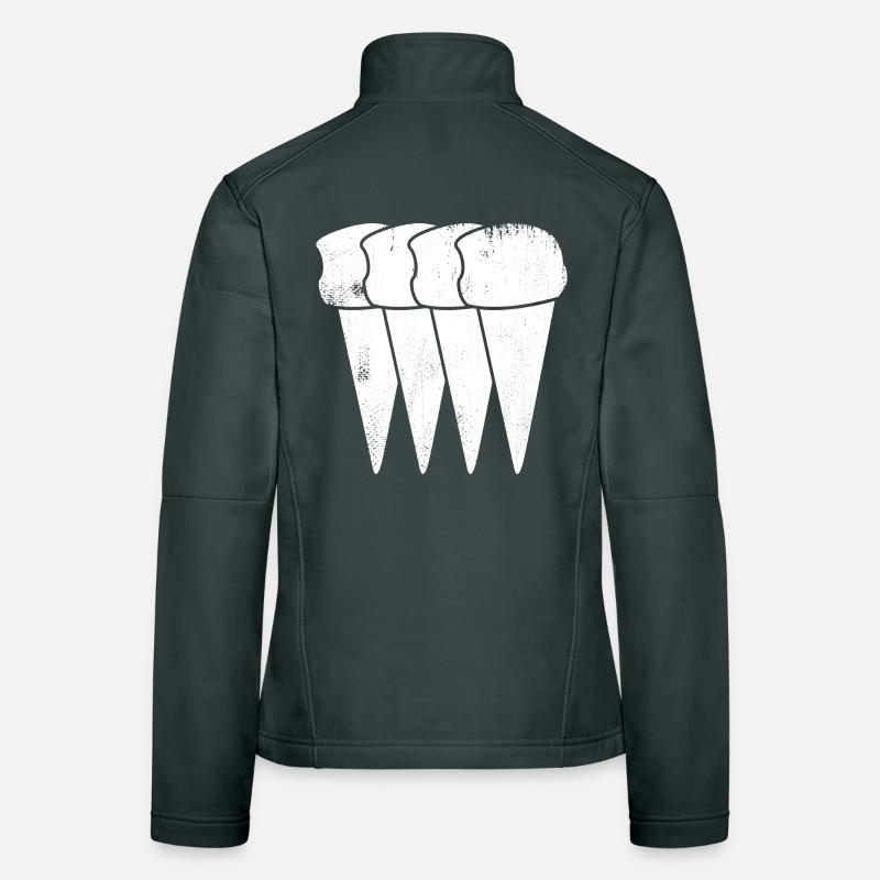 Ice cream cones Women's Softshell Jacket