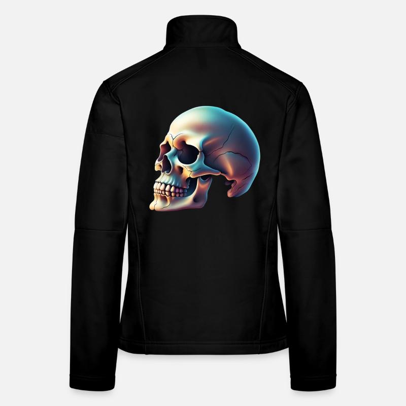 Printflow Skull Halloween Women's Softshell Jacket