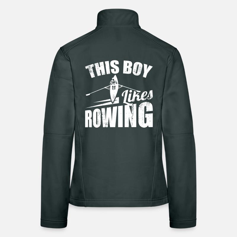 Garçon d’aviron Veste en tissu softshell Femme