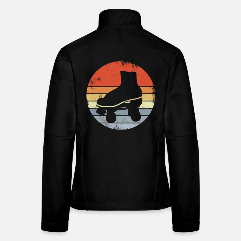 Vintage Roller Skates Women's Softshell Jacket