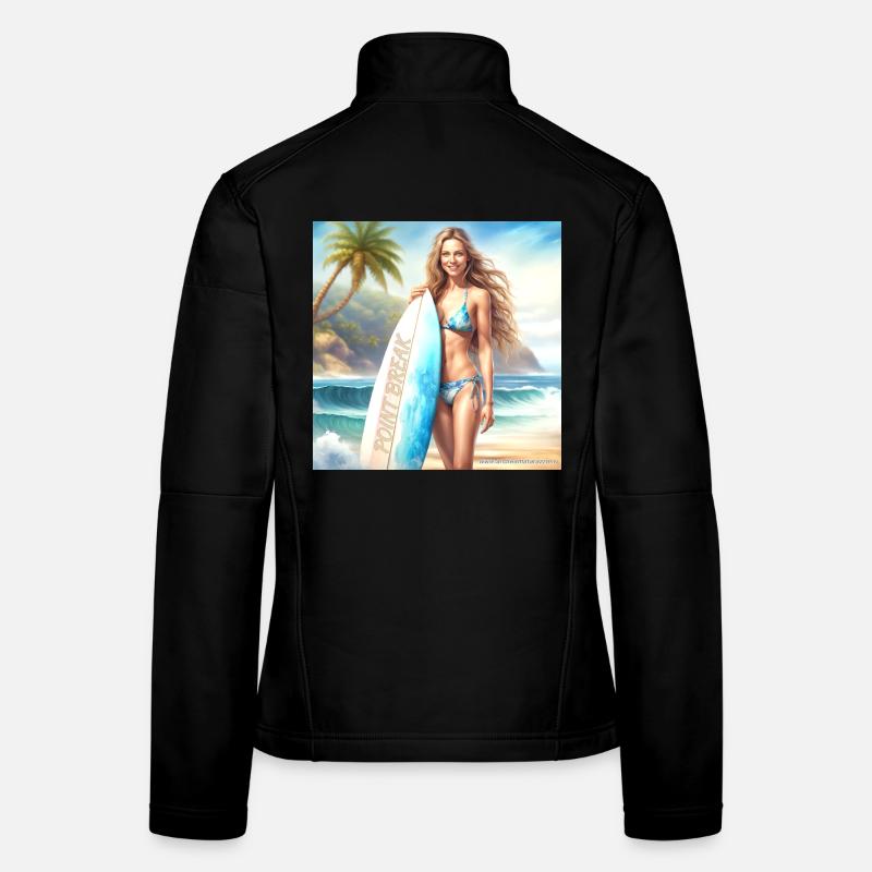 Fille Action Surf 2 Veste en tissu softshell Femme