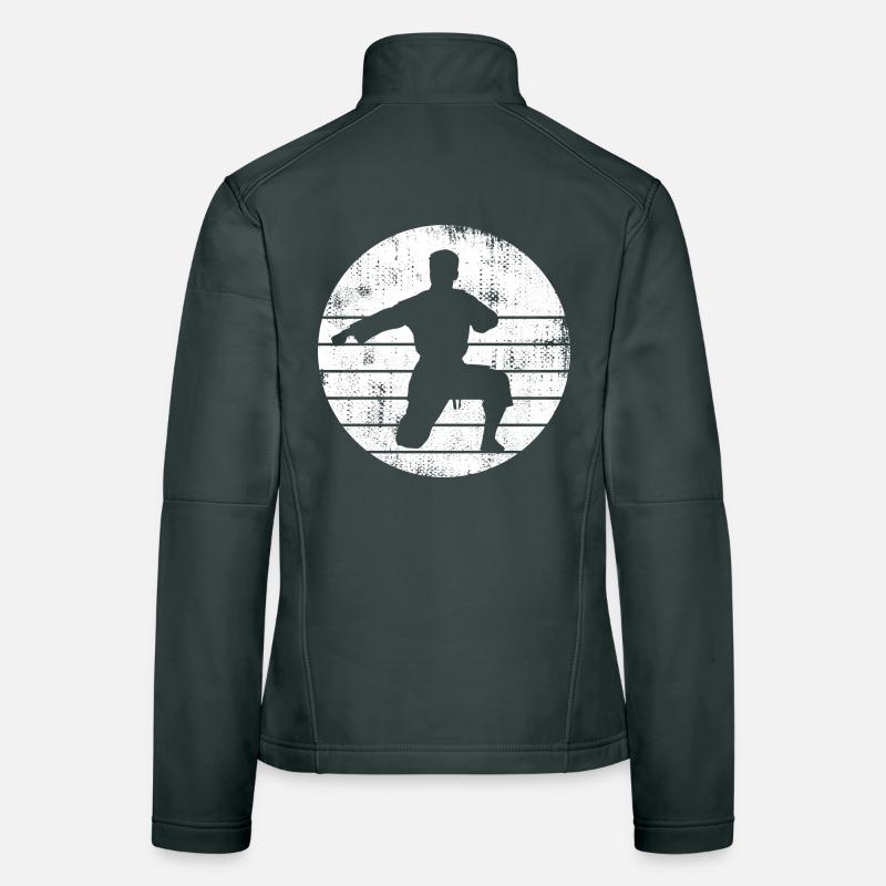 Karateka Sketch Women's Softshell Jacket