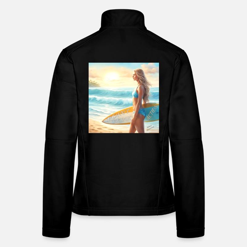 Fille Action Surf Point Break 2 Veste en tissu softshell Femme