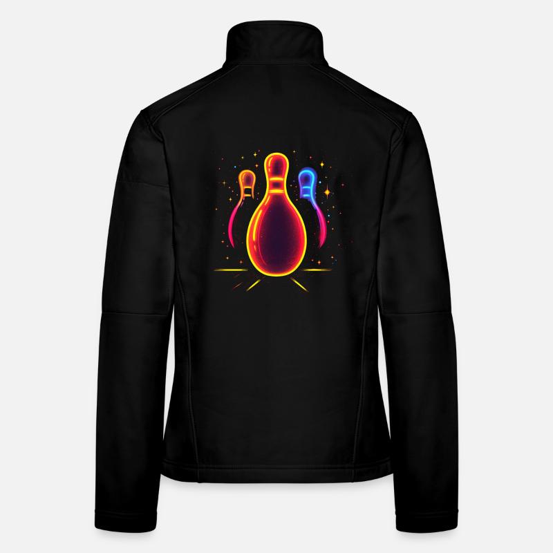 90s Bowling Lovers Women's Softshell Jacket