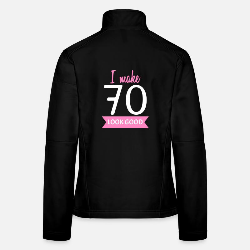 70 Jahre Oma Spruch Frauen Softshelljacke
