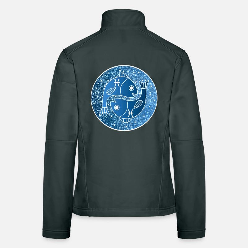 Fische Sternzeichen Frauen Softshelljacke
