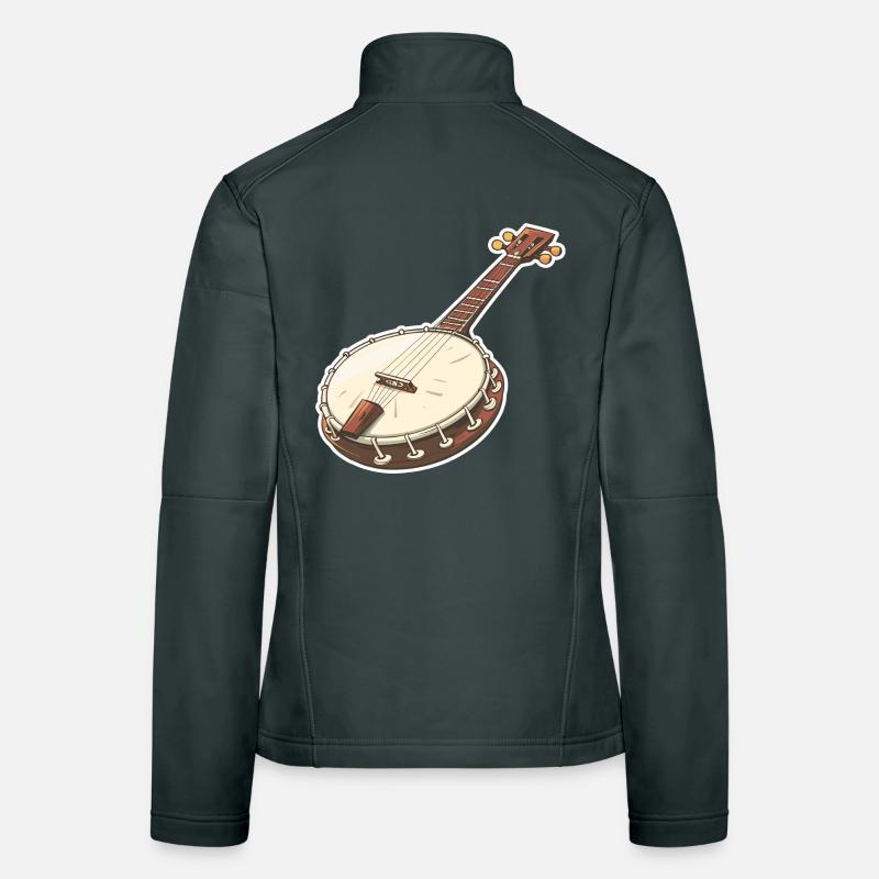 Banjo Graphics Women's Softshell Jacket
