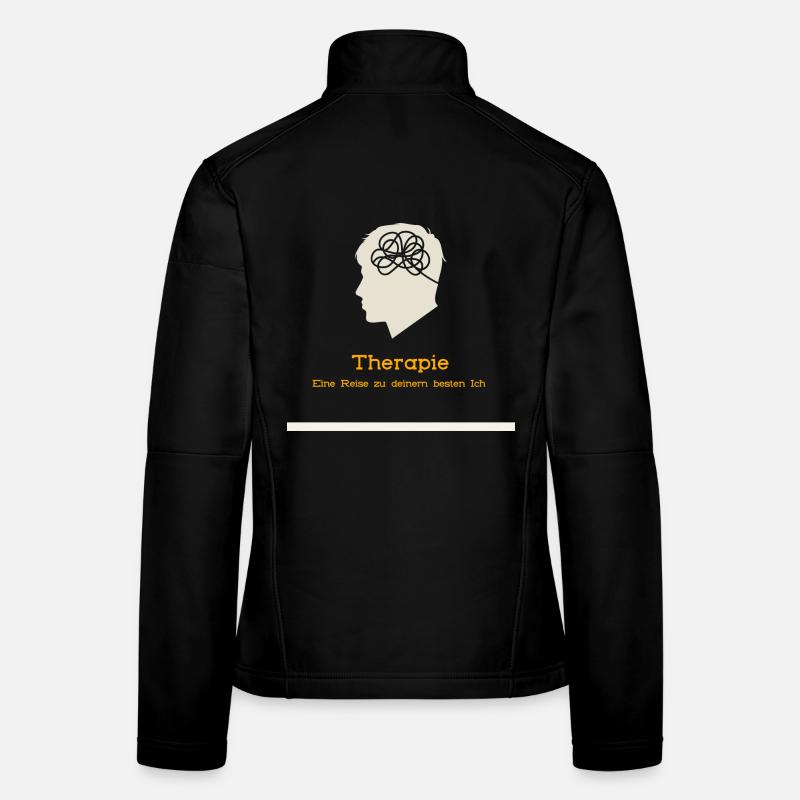 Thérapie : un voyage vers le meilleur de vous-même Veste en tissu softshell Femme