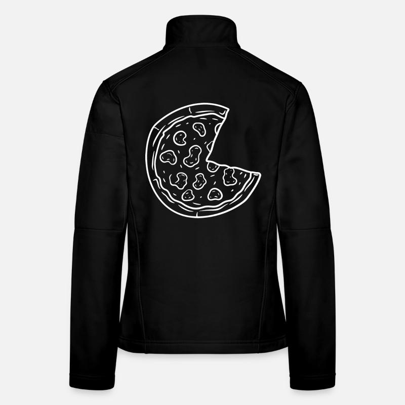 Pizza Skizze Frauen Softshelljacke