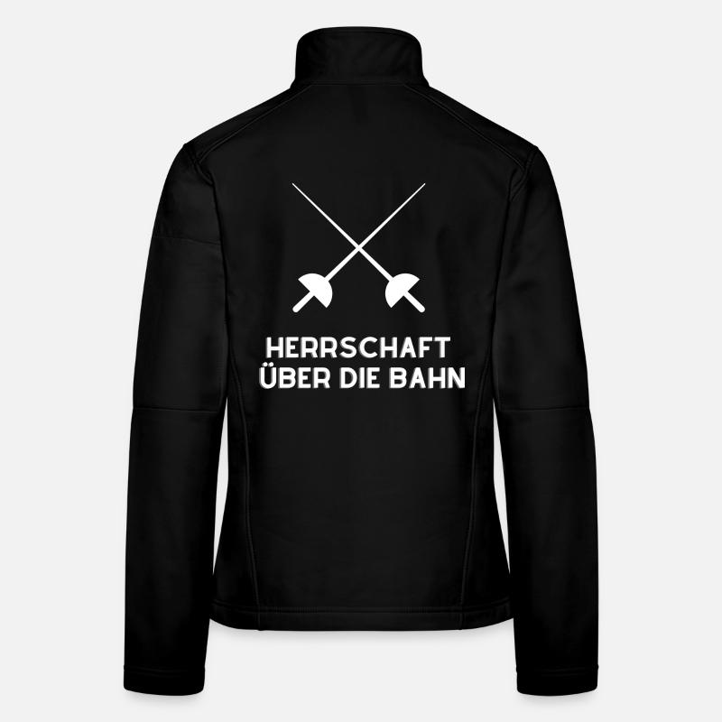 Herrschaft auf der Fechtbahn Frauen Softshelljacke