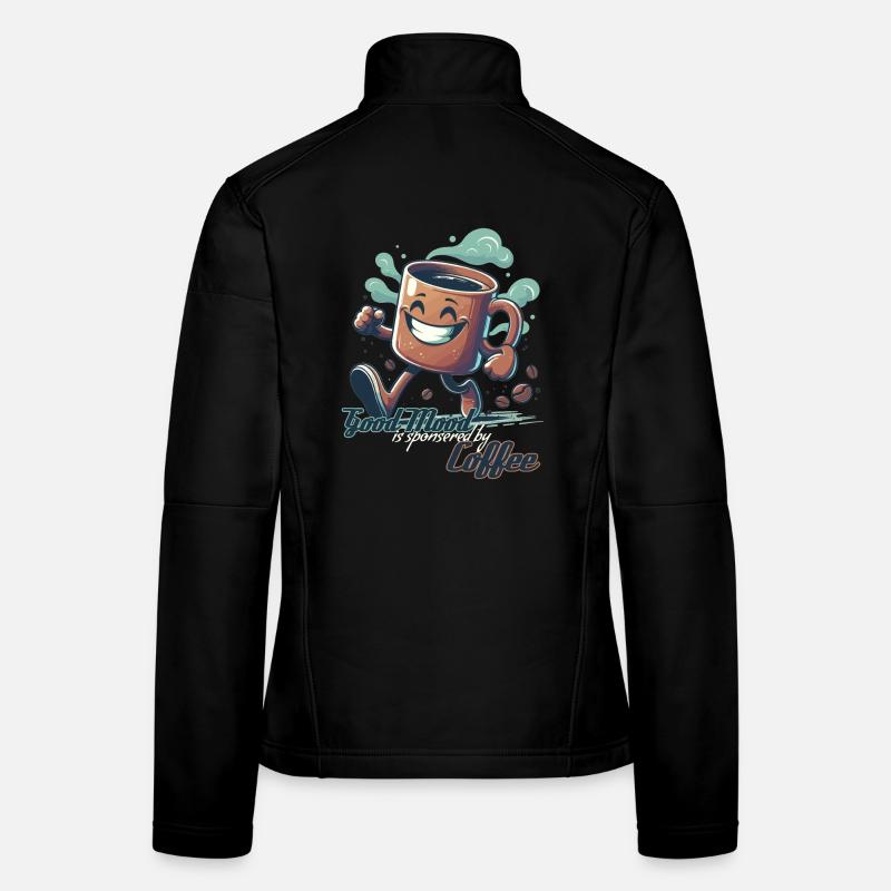Gute Laune Kaffee Tasse Geschenk Frauen Softshelljacke