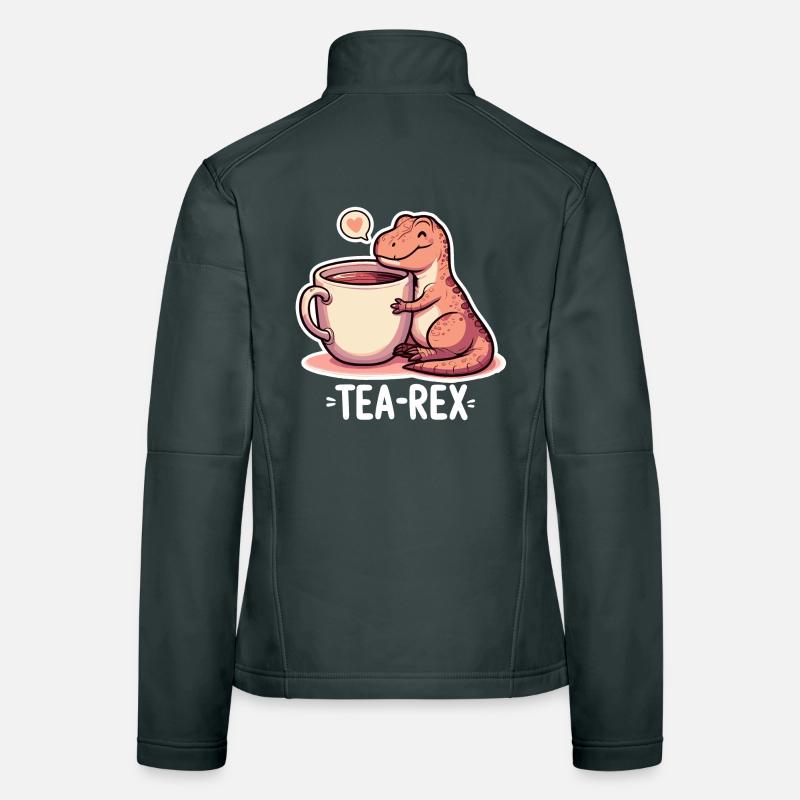 Tee Rex Tee-Rex Teetrinker Geschenk Frauen Softshelljacke