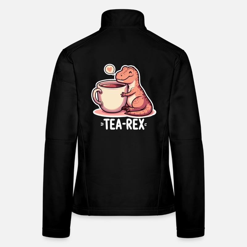 Tee Rex Tee-Rex Teetrinker Geschenk Frauen Softshelljacke