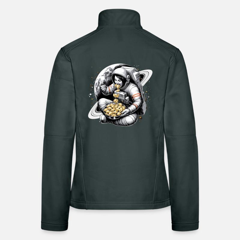 Astronaut Astronaut Pelmeni Delicious Gift Women's Softshell Jacket